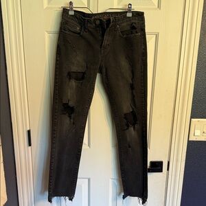 American Eagle Outfitters Charcoal Extreme Flex Jeans